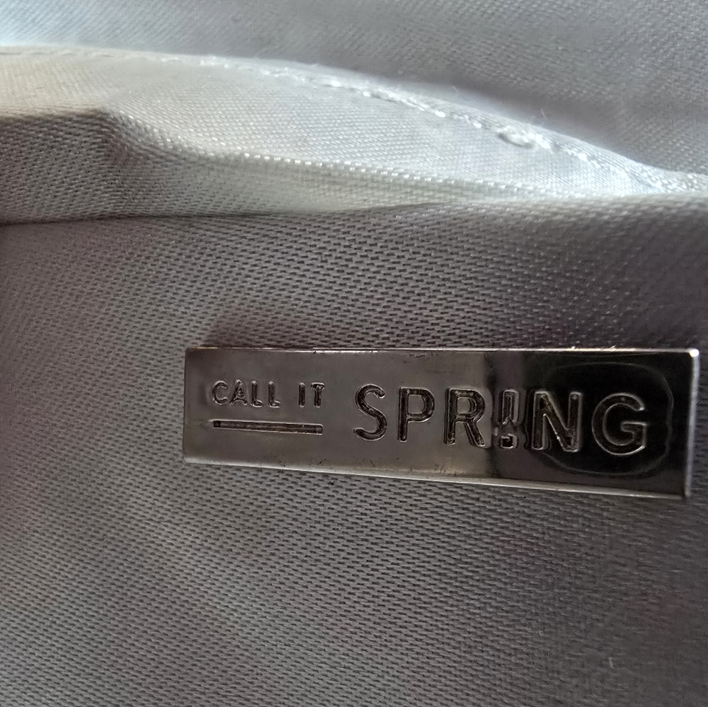 Silver Clutch with Rhinestone Logo - Picture 4 of 8